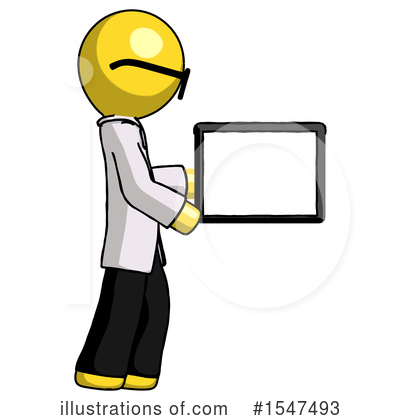 Royalty-Free (RF) Yellow  Design Mascot Clipart Illustration by Leo Blanchette - Stock Sample #1547493
