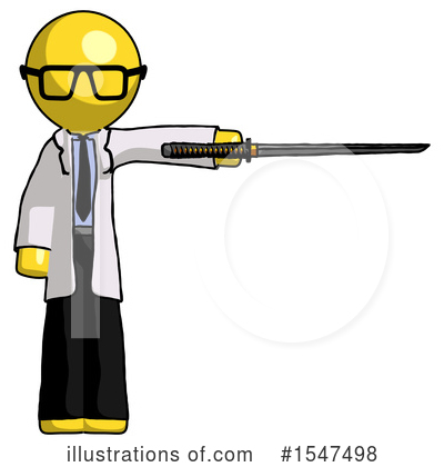 Royalty-Free (RF) Yellow  Design Mascot Clipart Illustration by Leo Blanchette - Stock Sample #1547498
