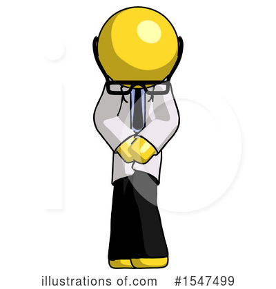 Royalty-Free (RF) Yellow  Design Mascot Clipart Illustration by Leo Blanchette - Stock Sample #1547499