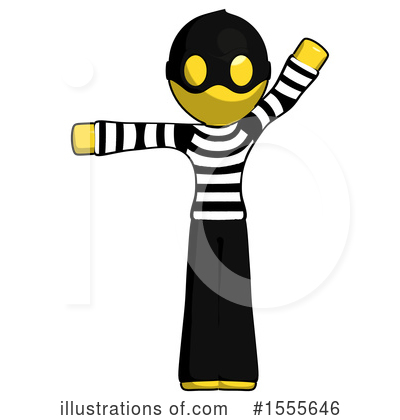 Royalty-Free (RF) Yellow  Design Mascot Clipart Illustration by Leo Blanchette - Stock Sample #1555646