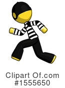Yellow  Design Mascot Clipart #1555650 by Leo Blanchette