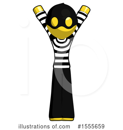 Royalty-Free (RF) Yellow  Design Mascot Clipart Illustration by Leo Blanchette - Stock Sample #1555659