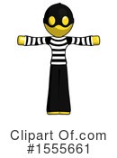 Yellow  Design Mascot Clipart #1555661 by Leo Blanchette