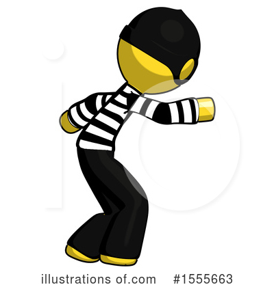 Royalty-Free (RF) Yellow  Design Mascot Clipart Illustration by Leo Blanchette - Stock Sample #1555663