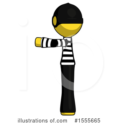 Royalty-Free (RF) Yellow  Design Mascot Clipart Illustration by Leo Blanchette - Stock Sample #1555665