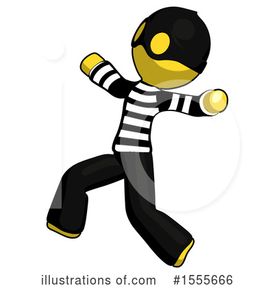 Royalty-Free (RF) Yellow  Design Mascot Clipart Illustration by Leo Blanchette - Stock Sample #1555666