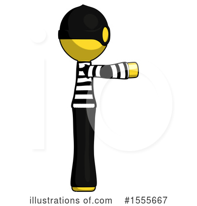 Royalty-Free (RF) Yellow  Design Mascot Clipart Illustration by Leo Blanchette - Stock Sample #1555667