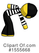 Yellow  Design Mascot Clipart #1555668 by Leo Blanchette