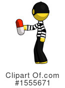 Yellow  Design Mascot Clipart #1555671 by Leo Blanchette