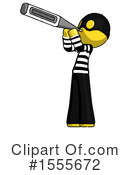 Yellow  Design Mascot Clipart #1555672 by Leo Blanchette