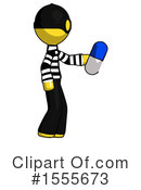 Yellow  Design Mascot Clipart #1555673 by Leo Blanchette