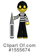 Yellow  Design Mascot Clipart #1555674 by Leo Blanchette