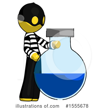 Royalty-Free (RF) Yellow  Design Mascot Clipart Illustration by Leo Blanchette - Stock Sample #1555678