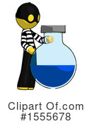 Yellow  Design Mascot Clipart #1555678 by Leo Blanchette