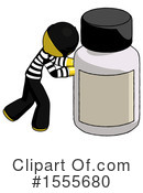 Yellow  Design Mascot Clipart #1555680 by Leo Blanchette