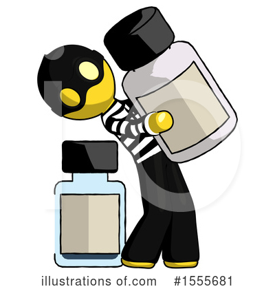 Royalty-Free (RF) Yellow  Design Mascot Clipart Illustration by Leo Blanchette - Stock Sample #1555681