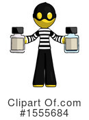 Yellow  Design Mascot Clipart #1555684 by Leo Blanchette