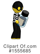 Yellow  Design Mascot Clipart #1555685 by Leo Blanchette