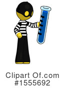 Yellow  Design Mascot Clipart #1555692 by Leo Blanchette
