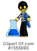 Yellow  Design Mascot Clipart #1555693 by Leo Blanchette