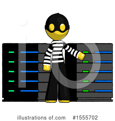 Royalty-Free (RF) Yellow  Design Mascot Clipart Illustration by Leo Blanchette - Stock Sample #1555702