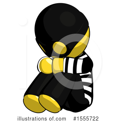 Royalty-Free (RF) Yellow  Design Mascot Clipart Illustration by Leo Blanchette - Stock Sample #1555722