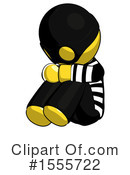 Yellow  Design Mascot Clipart #1555722 by Leo Blanchette