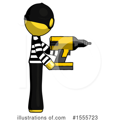 Royalty-Free (RF) Yellow  Design Mascot Clipart Illustration by Leo Blanchette - Stock Sample #1555723