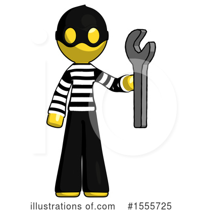 Royalty-Free (RF) Yellow  Design Mascot Clipart Illustration by Leo Blanchette - Stock Sample #1555725
