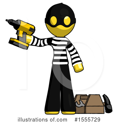 Royalty-Free (RF) Yellow  Design Mascot Clipart Illustration by Leo Blanchette - Stock Sample #1555729