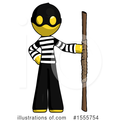 Royalty-Free (RF) Yellow  Design Mascot Clipart Illustration by Leo Blanchette - Stock Sample #1555754
