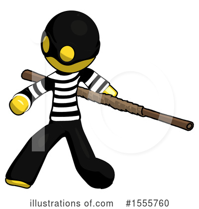 Royalty-Free (RF) Yellow  Design Mascot Clipart Illustration by Leo Blanchette - Stock Sample #1555760