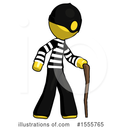 Royalty-Free (RF) Yellow  Design Mascot Clipart Illustration by Leo Blanchette - Stock Sample #1555765