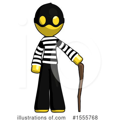 Royalty-Free (RF) Yellow  Design Mascot Clipart Illustration by Leo Blanchette - Stock Sample #1555768