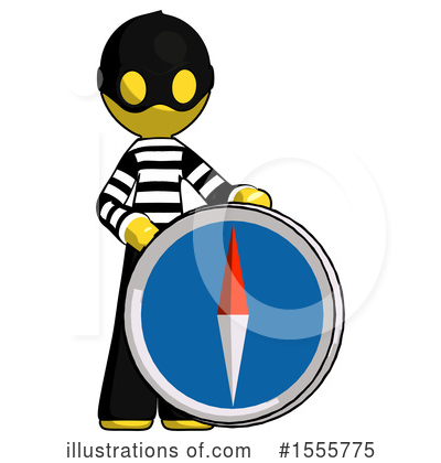 Royalty-Free (RF) Yellow  Design Mascot Clipart Illustration by Leo Blanchette - Stock Sample #1555775