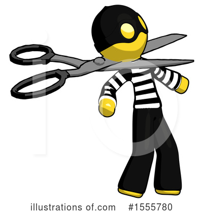 Royalty-Free (RF) Yellow  Design Mascot Clipart Illustration by Leo Blanchette - Stock Sample #1555780