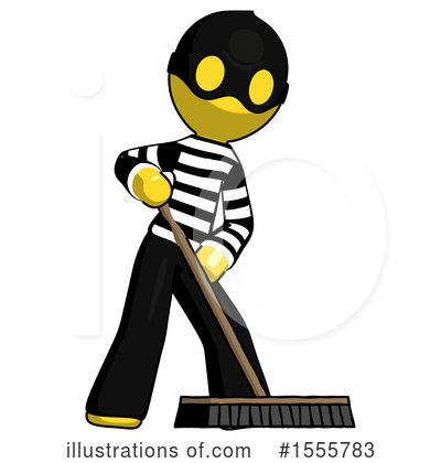 Royalty-Free (RF) Yellow  Design Mascot Clipart Illustration by Leo Blanchette - Stock Sample #1555783