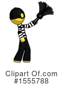 Yellow  Design Mascot Clipart #1555788 by Leo Blanchette