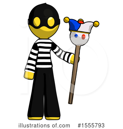 Royalty-Free (RF) Yellow  Design Mascot Clipart Illustration by Leo Blanchette - Stock Sample #1555793
