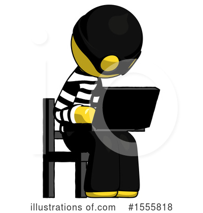 Royalty-Free (RF) Yellow  Design Mascot Clipart Illustration by Leo Blanchette - Stock Sample #1555818