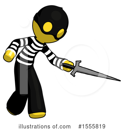 Royalty-Free (RF) Yellow  Design Mascot Clipart Illustration by Leo Blanchette - Stock Sample #1555819