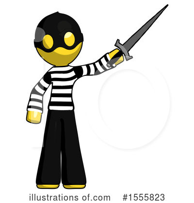 Royalty-Free (RF) Yellow  Design Mascot Clipart Illustration by Leo Blanchette - Stock Sample #1555823