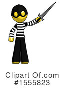 Yellow  Design Mascot Clipart #1555823 by Leo Blanchette