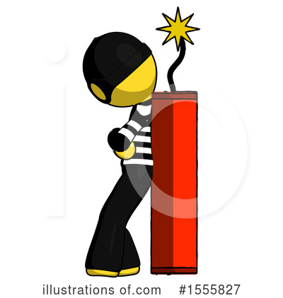Royalty-Free (RF) Yellow  Design Mascot Clipart Illustration by Leo Blanchette - Stock Sample #1555827