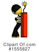 Yellow  Design Mascot Clipart #1555827 by Leo Blanchette