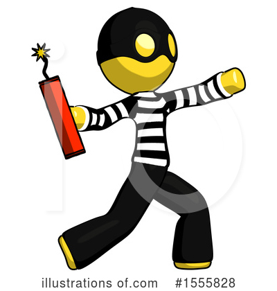 Royalty-Free (RF) Yellow  Design Mascot Clipart Illustration by Leo Blanchette - Stock Sample #1555828