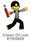 Yellow  Design Mascot Clipart #1555828 by Leo Blanchette