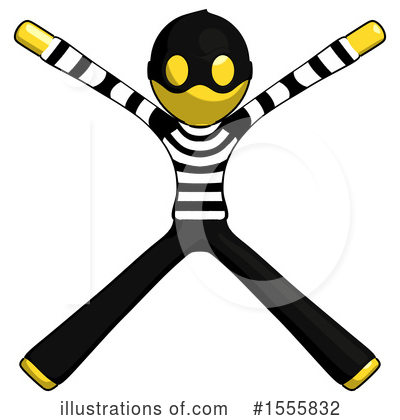 Royalty-Free (RF) Yellow  Design Mascot Clipart Illustration by Leo Blanchette - Stock Sample #1555832