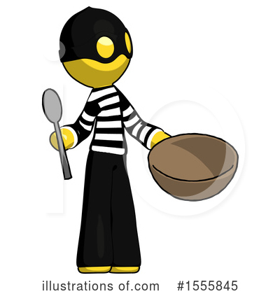 Royalty-Free (RF) Yellow  Design Mascot Clipart Illustration by Leo Blanchette - Stock Sample #1555845