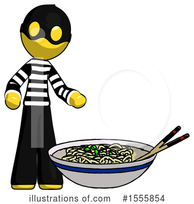 Royalty-Free (RF) Yellow  Design Mascot Clipart Illustration by Leo Blanchette - Stock Sample #1555854